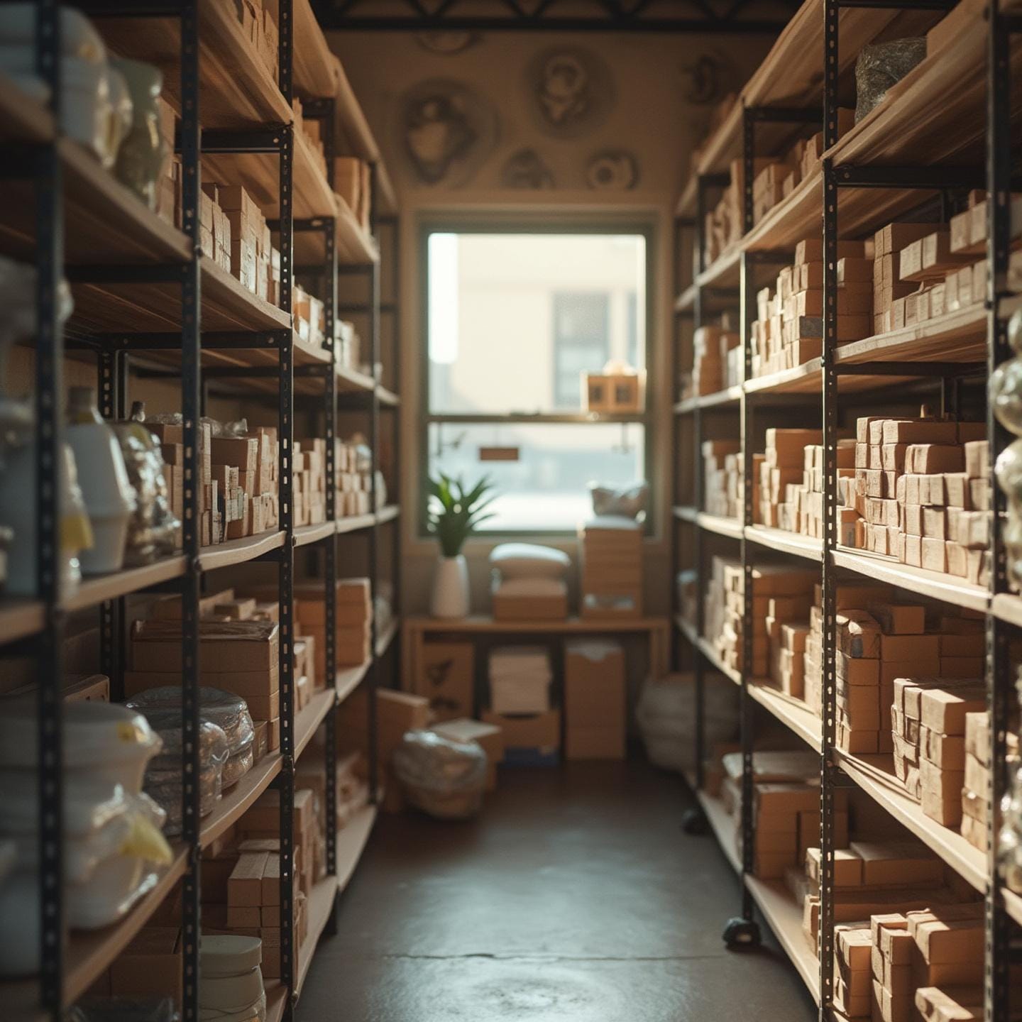 Organized dark store for eCommerce fulfillment