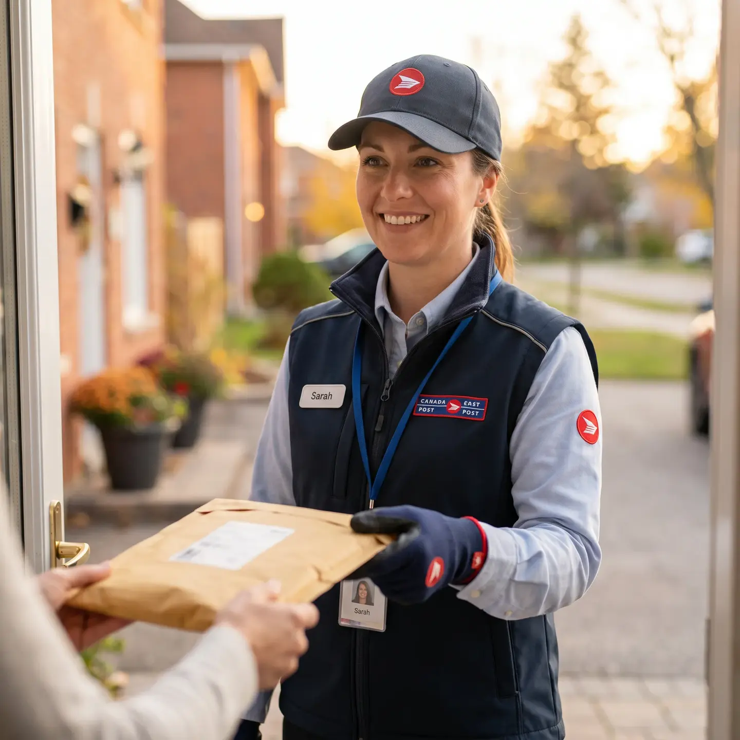 Canada Post suburban delivery