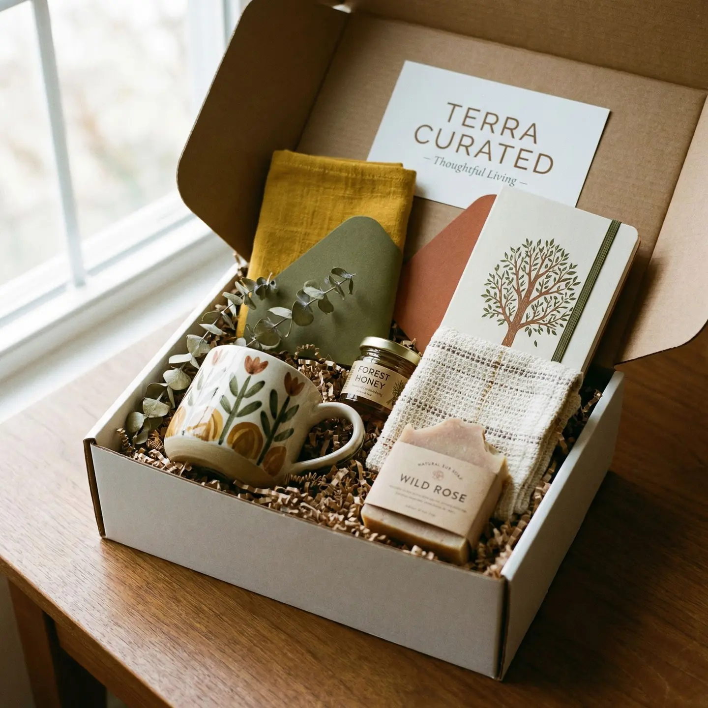 Curated subscription box details