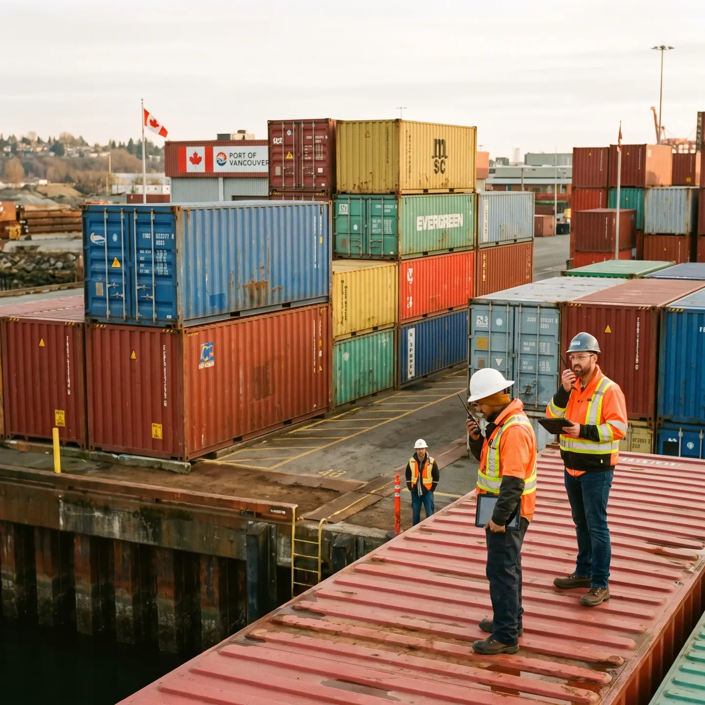 Freight shipping cross-border operations