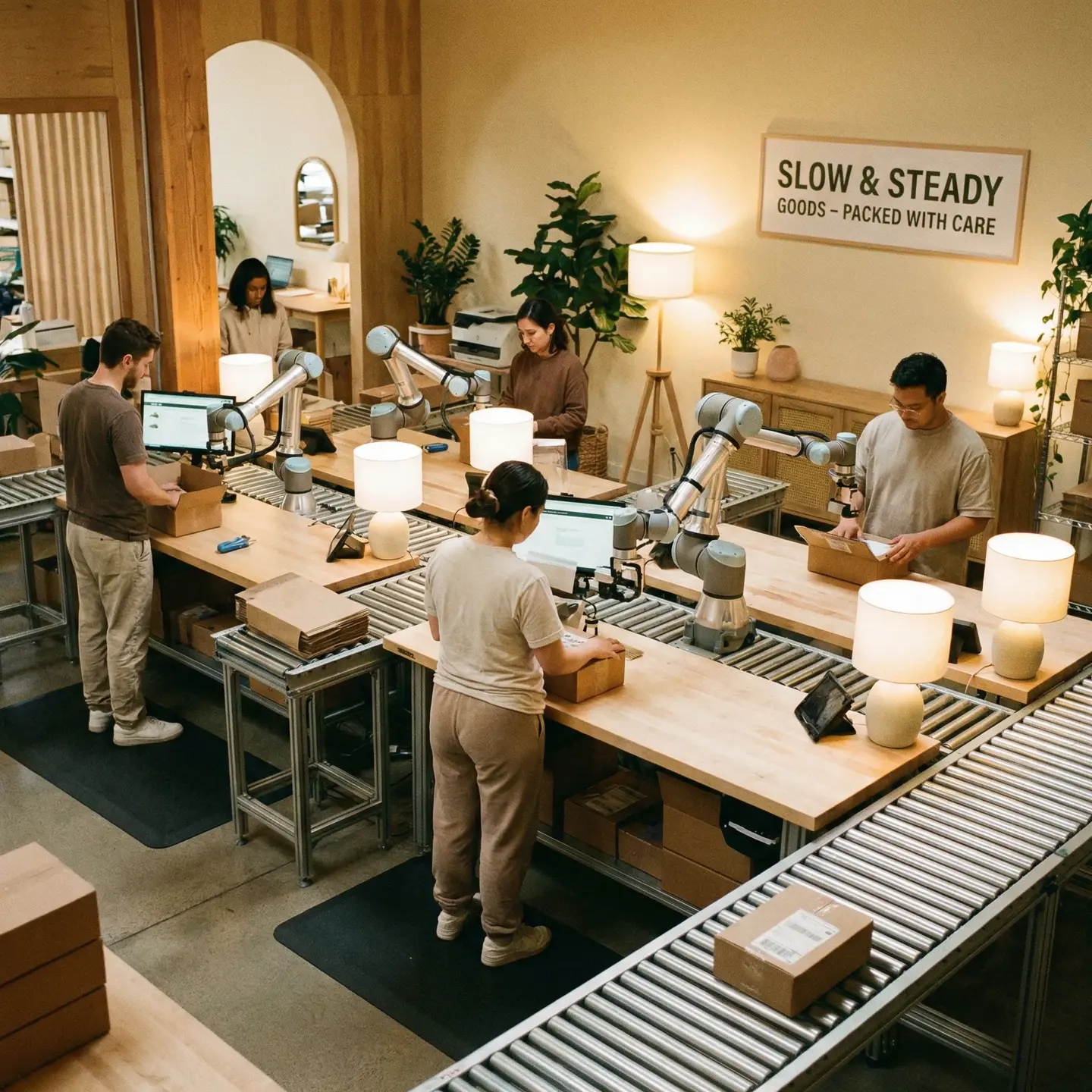 Micro fulfillment packing process