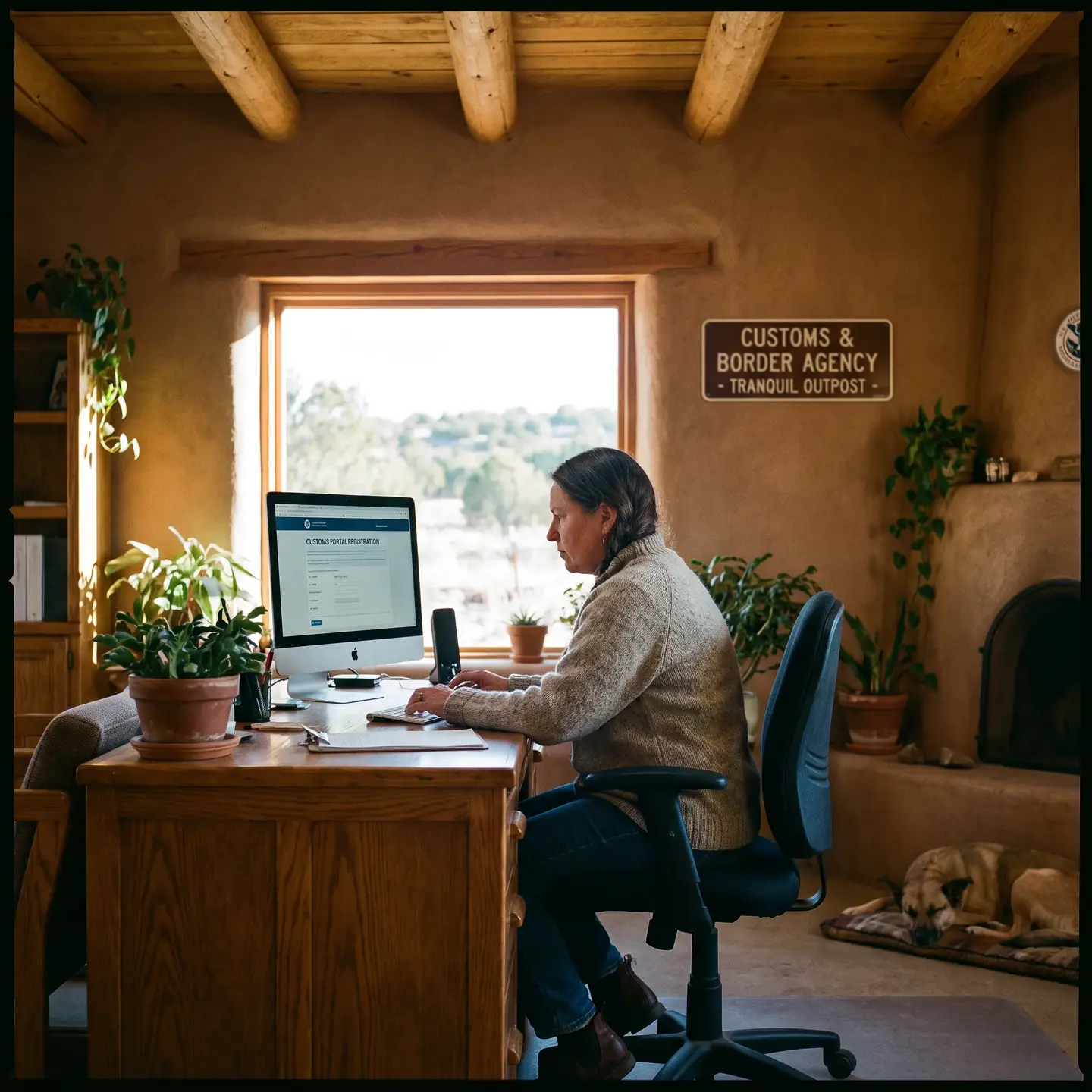 Individual registering in CARM customs portal