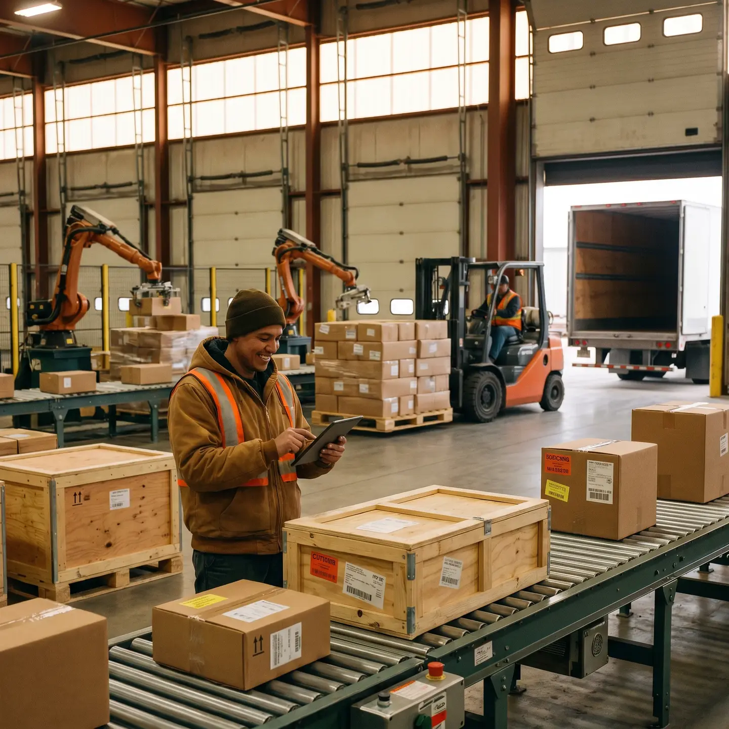 Streamlined logistics process
