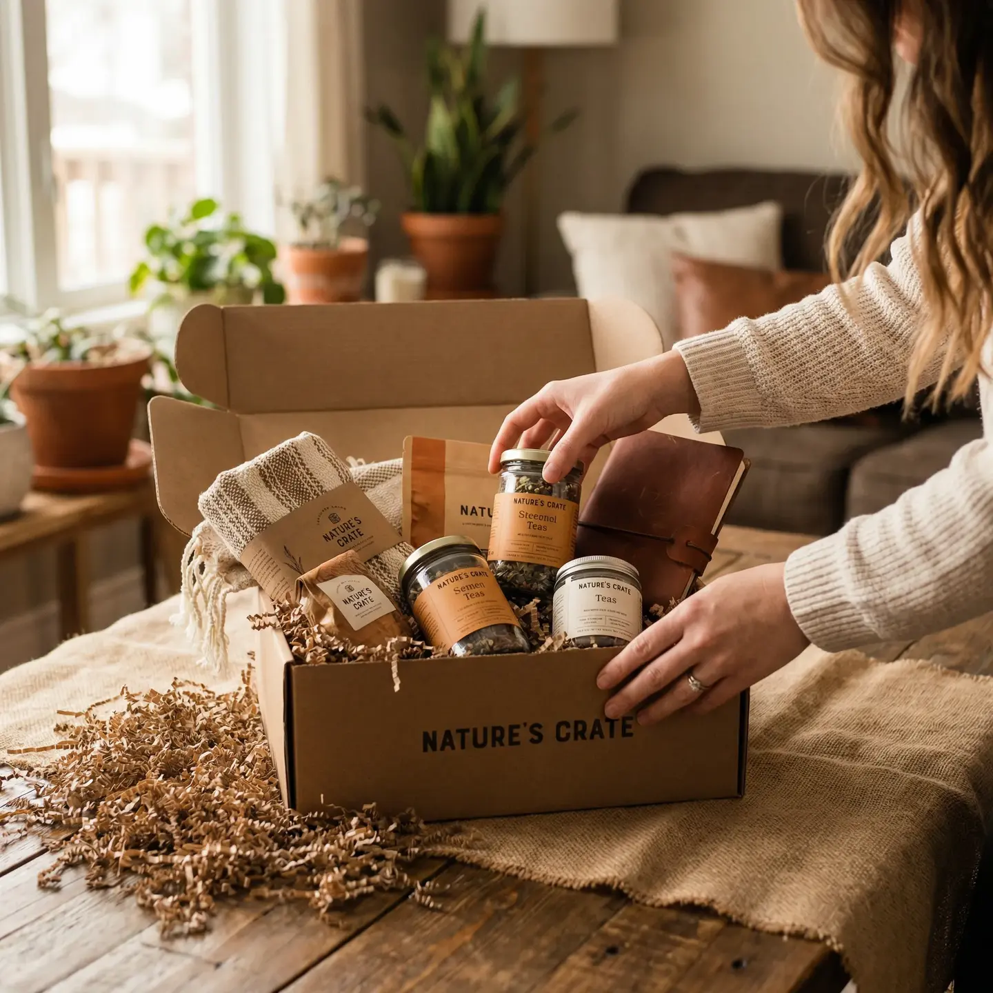 Subscription box curation and assembly process