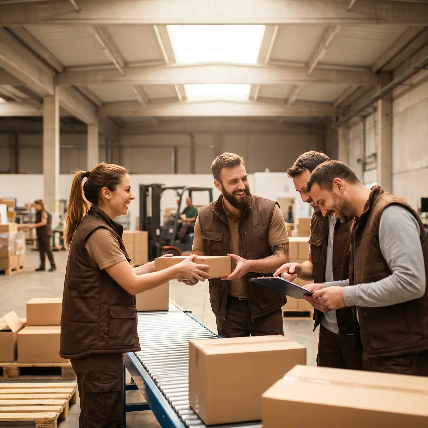 Team collaboration logistics