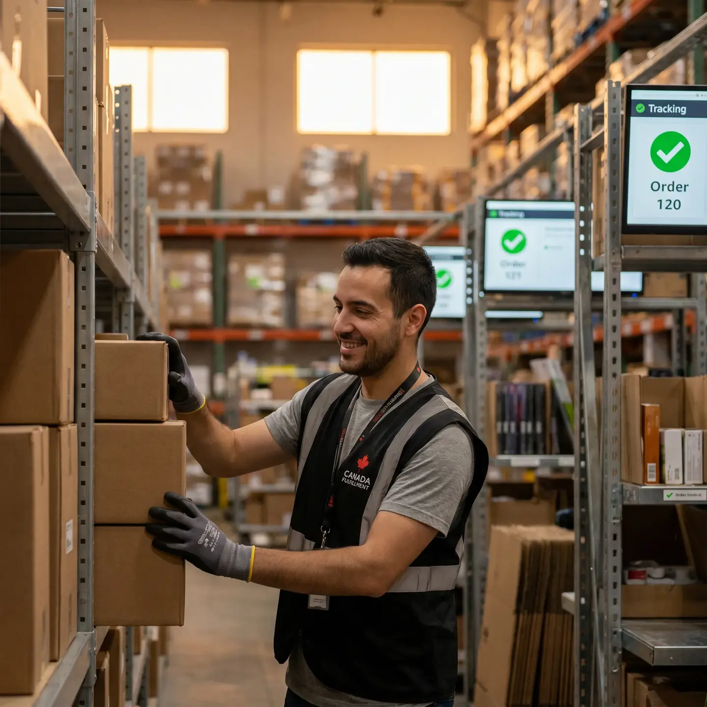 Fulfillment staff warehouse