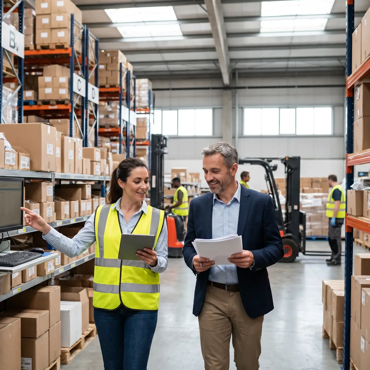 Warehouse fulfillment cooperation