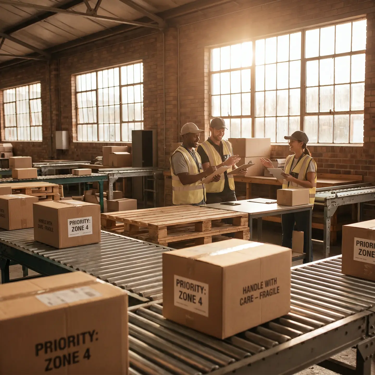 Warehouse transportation and logistics